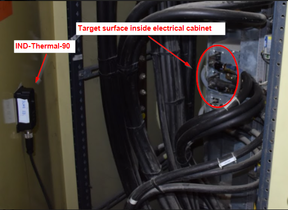 1 Set Up Ind Thermal 90 And Target Surface In Ellipse (cable Hotpoint) Veolia thermal camera solution