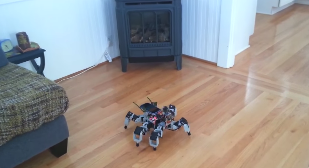 Tredecile Blog Hexapod spider robot performs anti-collision and SLAM with TeraRanger distance sensors