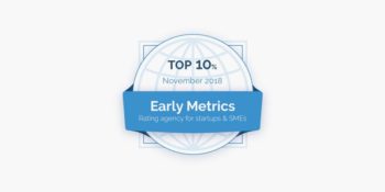 Tredecile Sensors Modules Tredecile was awarded a top 10% ranking by Early Metrics startup ratings agency