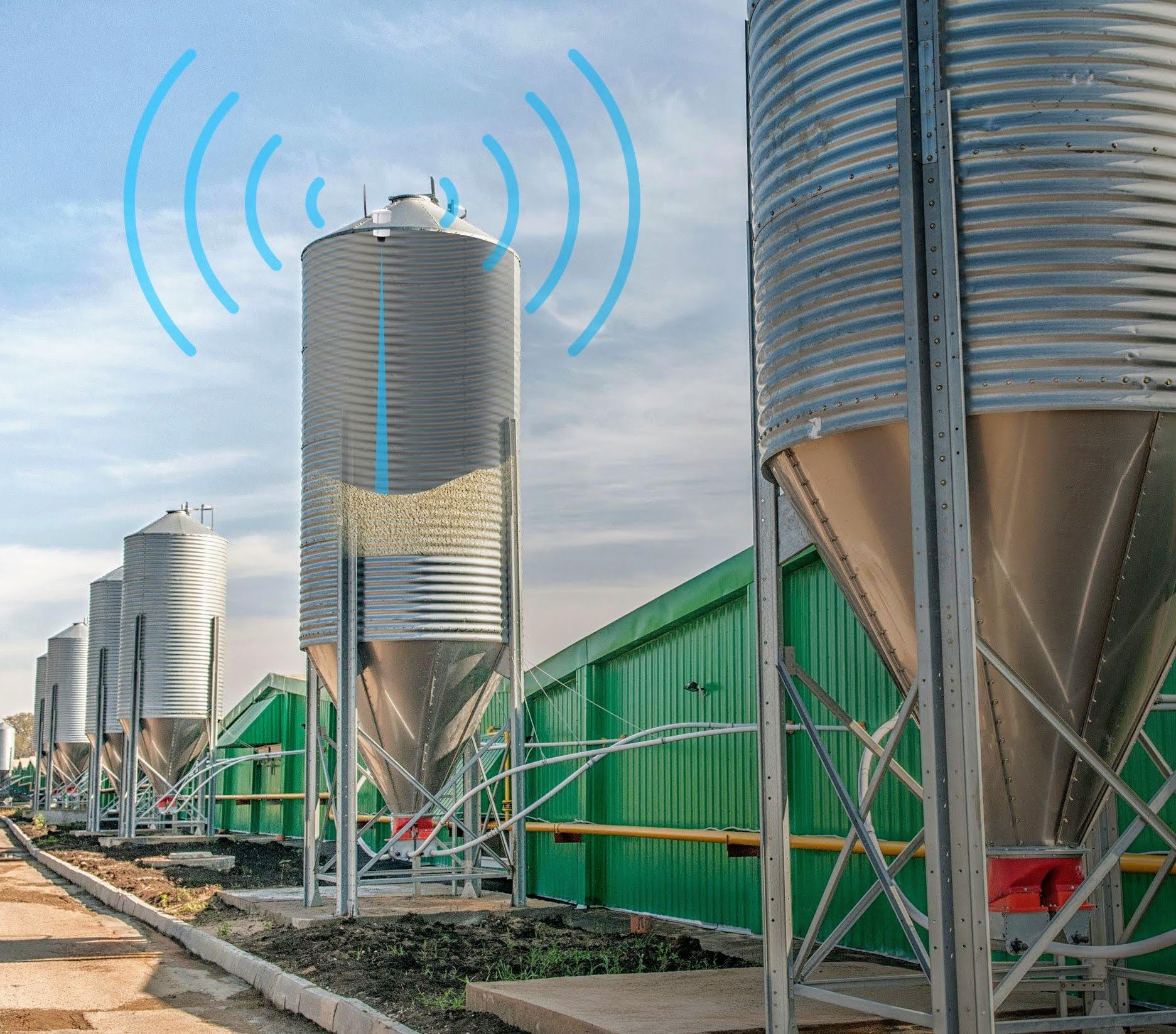 lora silo level monitoring