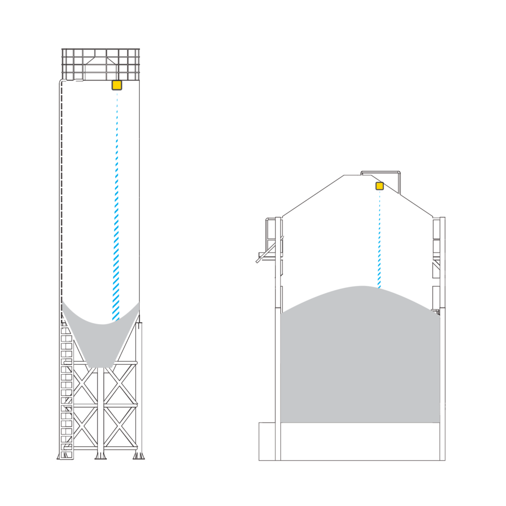 ash silo level sensor